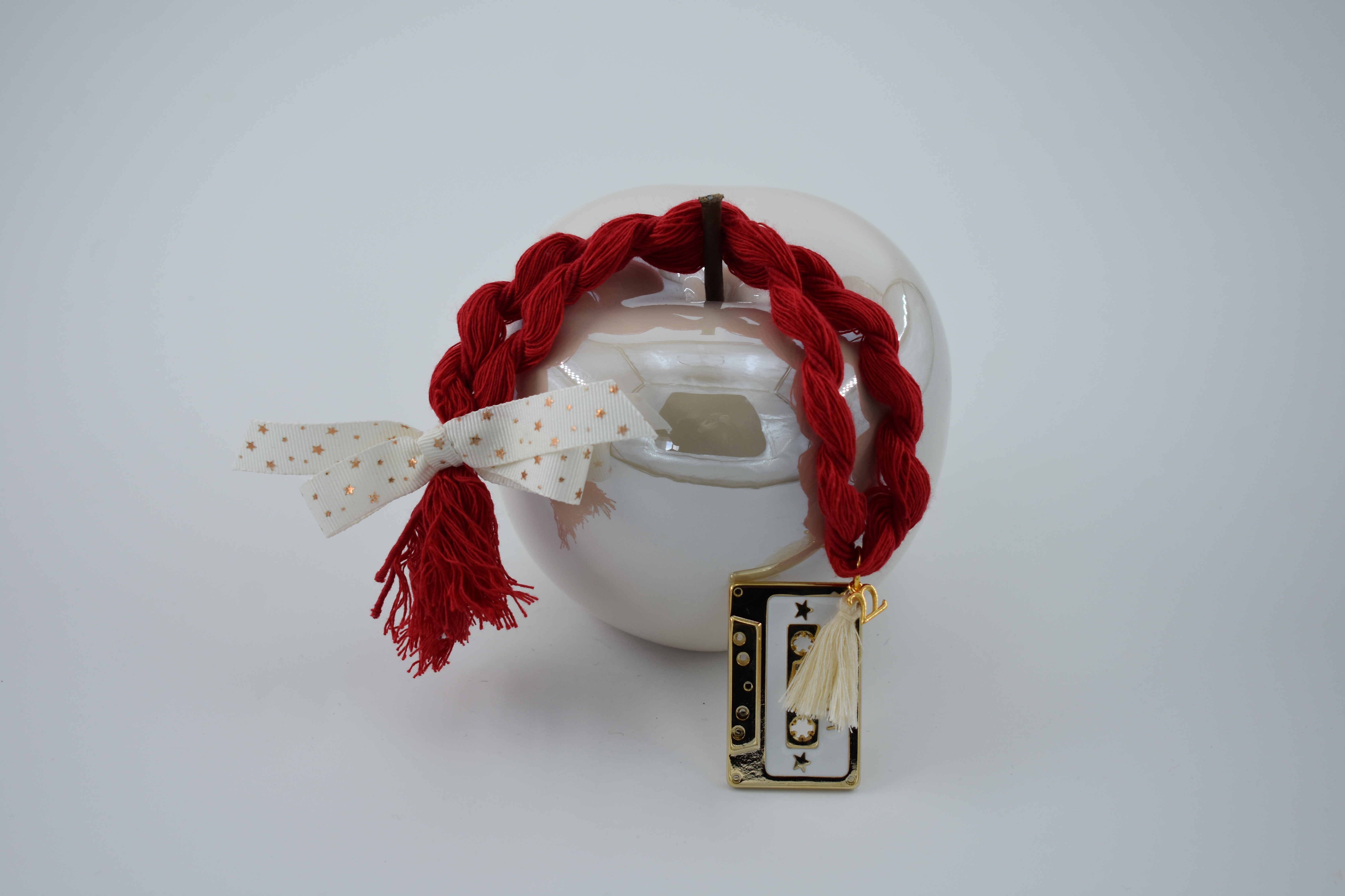 ATHENA CREATIONS - Κόκκινο Κρεμαστό Γούρι Tape 