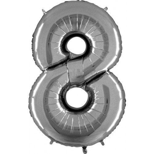 ATHENA CREATIONS - Μπαλόνι Foil Aριθμός 8