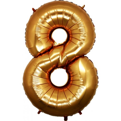 ATHENA CREATIONS - Μπαλόνι Foil Aριθμός 8