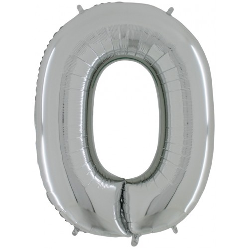 ATHENA CREATIONS - Μπαλόνι Foil Aριθμός 0