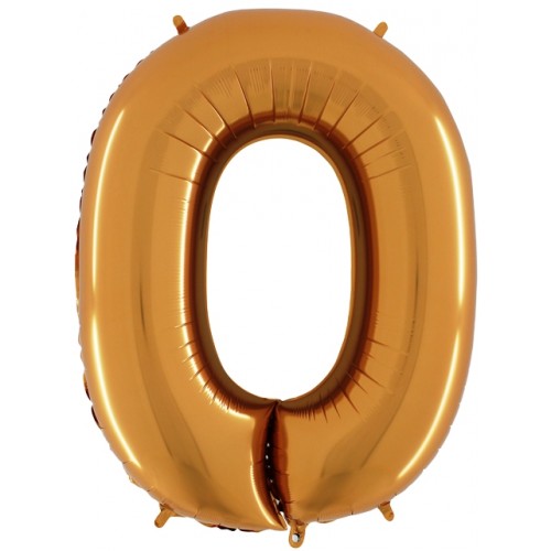 ATHENA CREATIONS - Μπαλόνι Foil Aριθμός 0