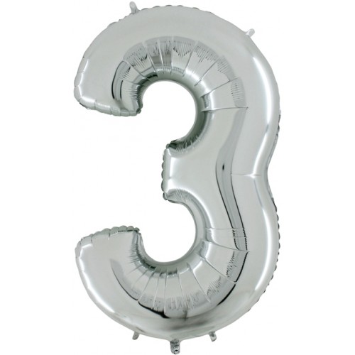 Μπαλόνι Foil Aριθμός 3