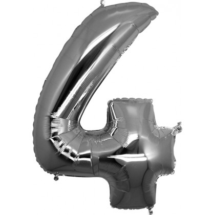 ATHENA CREATIONS - Μπαλόνι Foil Aριθμός 4