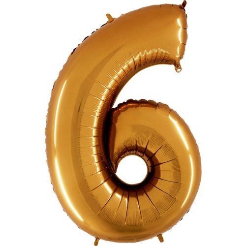 ATHENA CREATIONS - Μπαλόνι Foil Aριθμός 6
