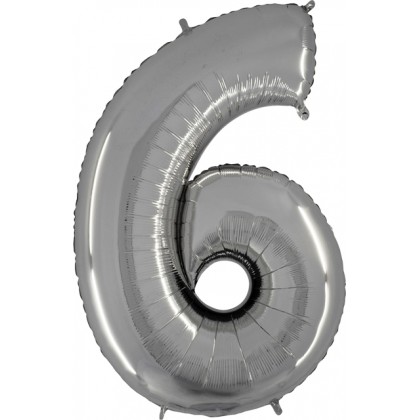 ATHENA CREATIONS - Μπαλόνι Foil Aριθμός 6