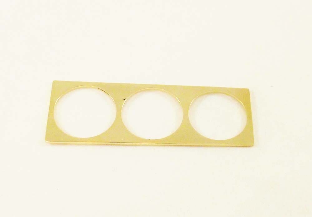 Δαχτυλίδια “Trapeze” Triple Finger Ring