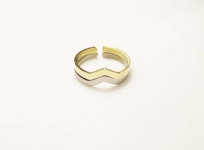 Δαχτυλίδια “Chevron” Thin Ring