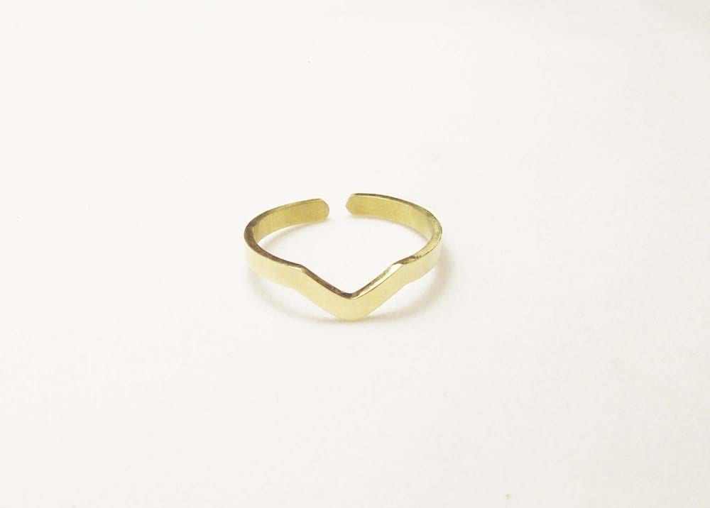 LAKALUKA - Δαχτυλίδια “Chevron” Thin Ring