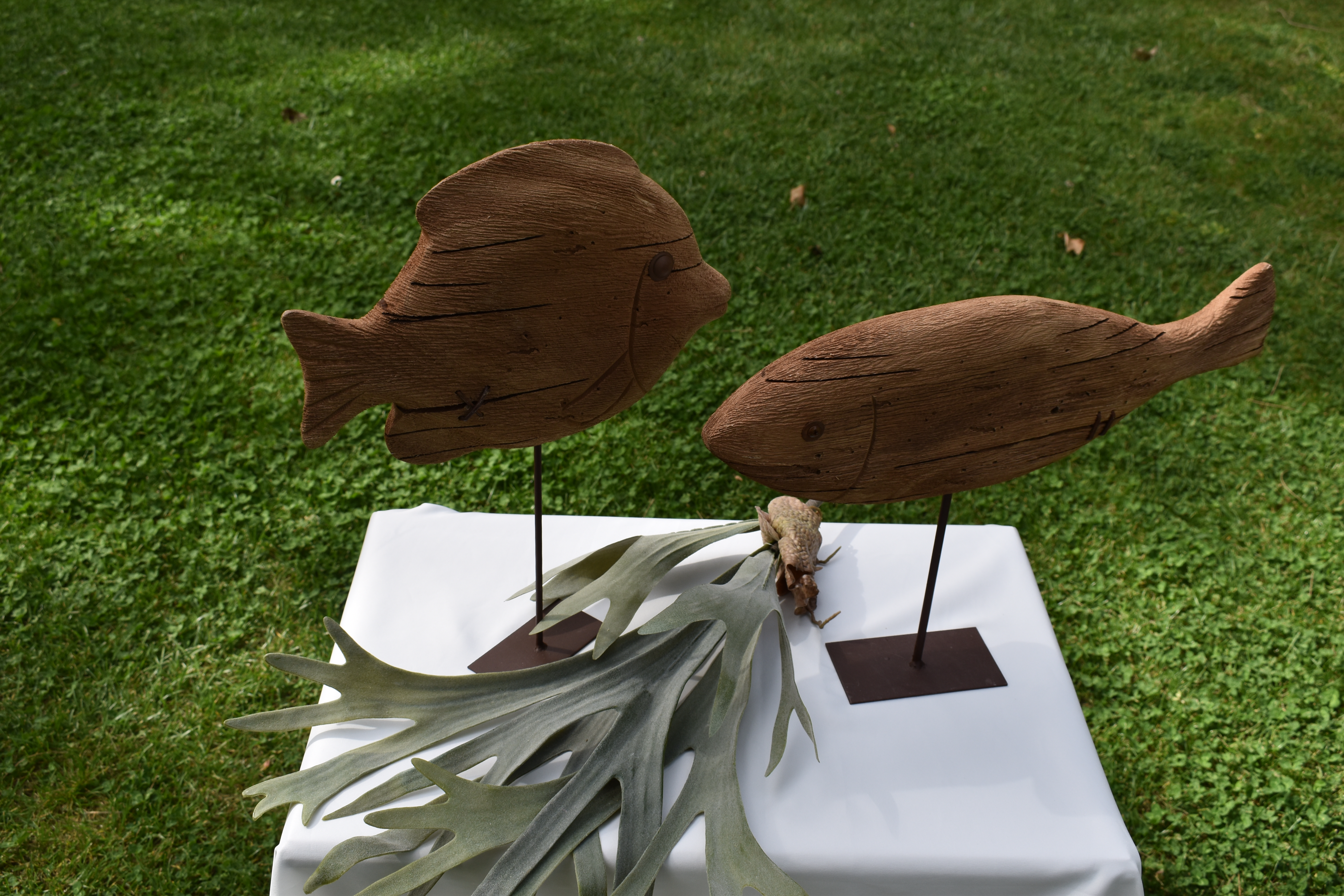 ATHENA CREATIONS - Διακοσμητικό Ψάρι Σε Βάση