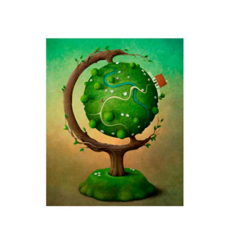 ATHENA CREATIONS - Ευχετήρια Κάρτα Χωρίς Μήνυμα Big Tree