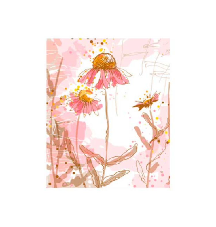 ATHENA CREATIONS - Ευχετήρια Κάρτα Χωρίς Μήνυμα Pastel Pink