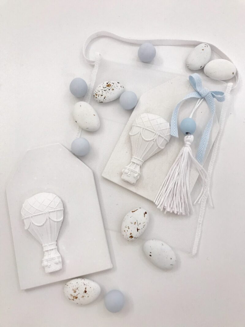 Αρωματική Μπομπονιέρα Βάπτισης "Αερόστατο"