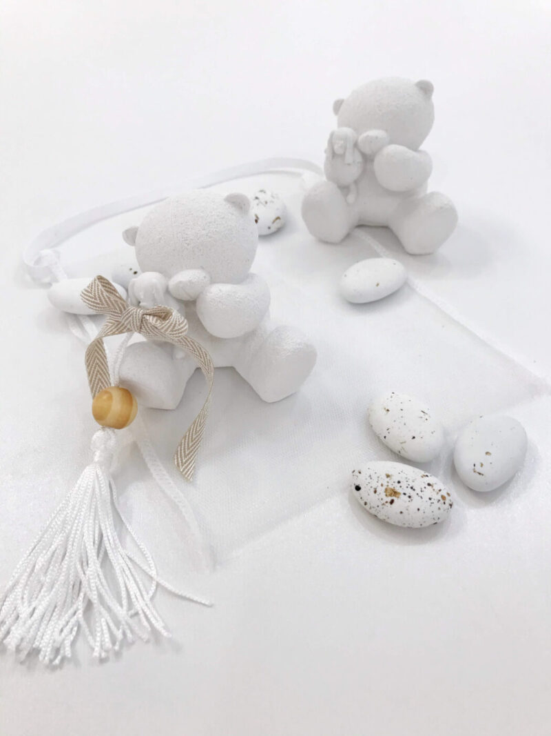 Αρωματική Μπομπονιέρα Βάπτισης "Αρκουδάκι"