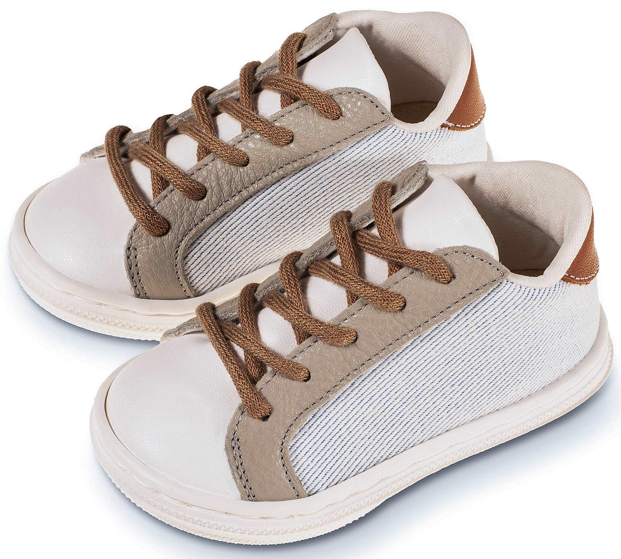 BABYWALKER - Δετό Τρίχρωμο Σνίκερ 