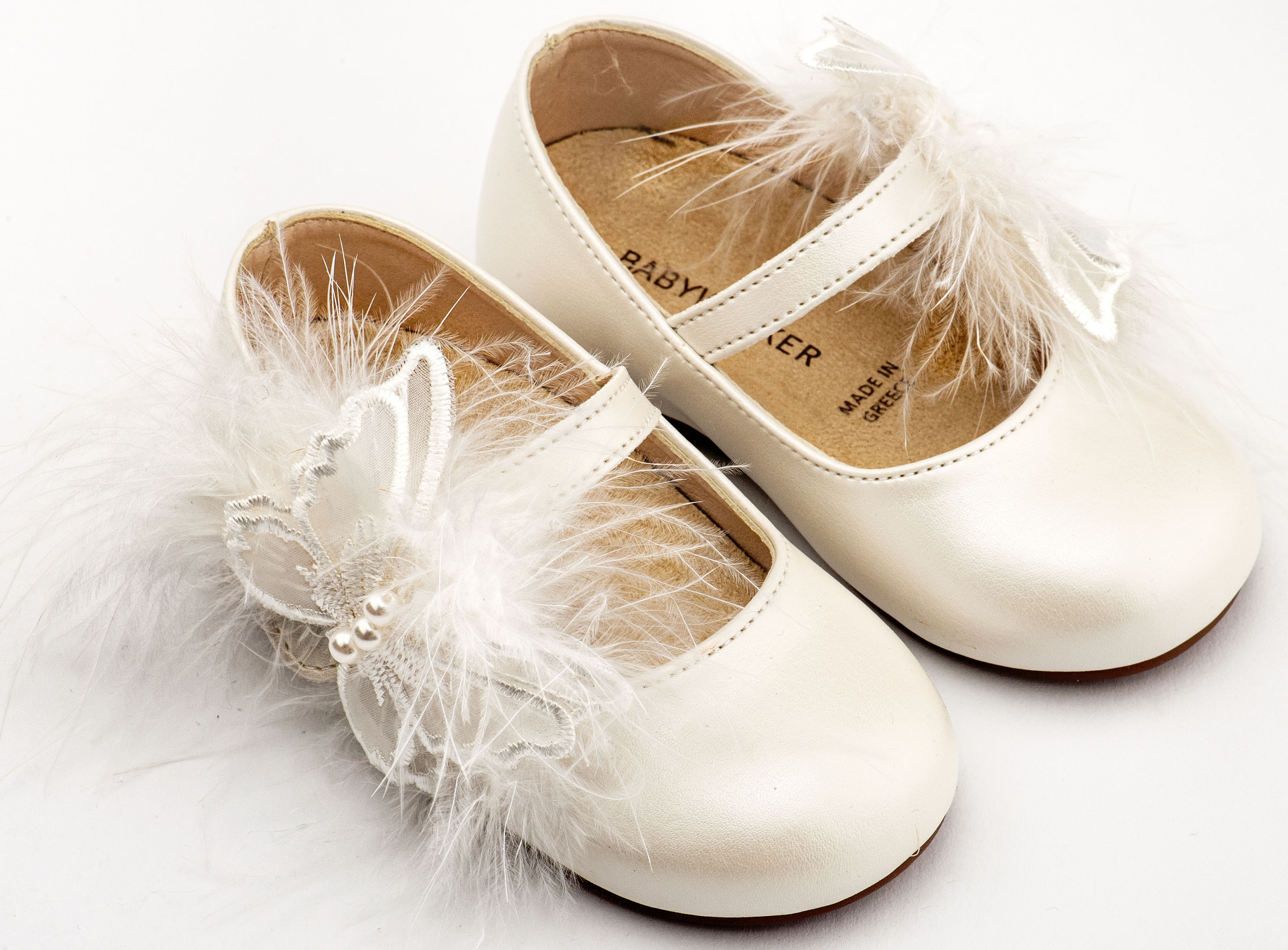 Γοβάκι Μονή Μπαρέτα Διακοσμημένη με Χειροποίητο Διακοσμητικό 