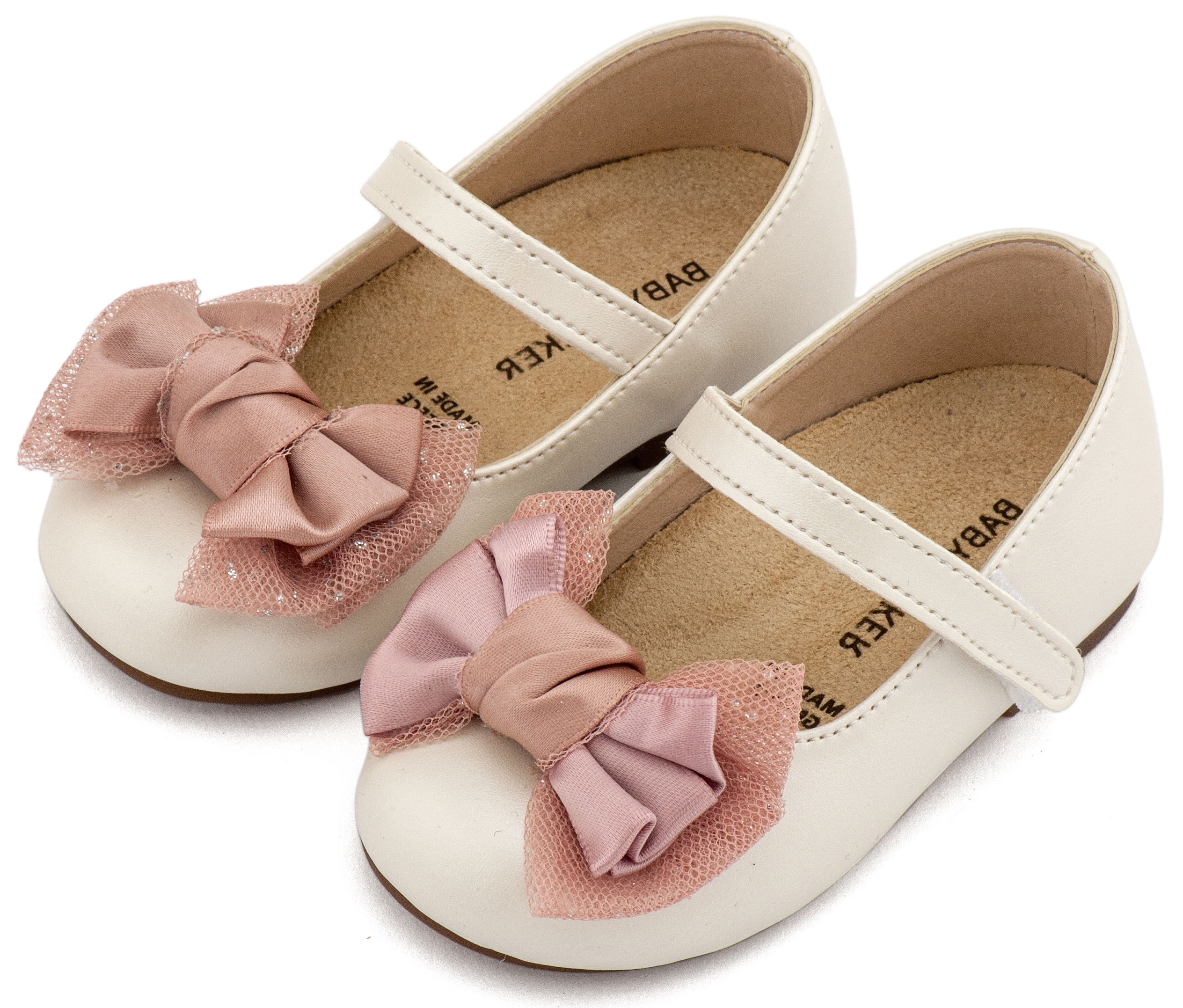 BABYWALKER - Γοβάκι Μονή Μπαρέτα Διακοσμημένη με Φιόγκο 