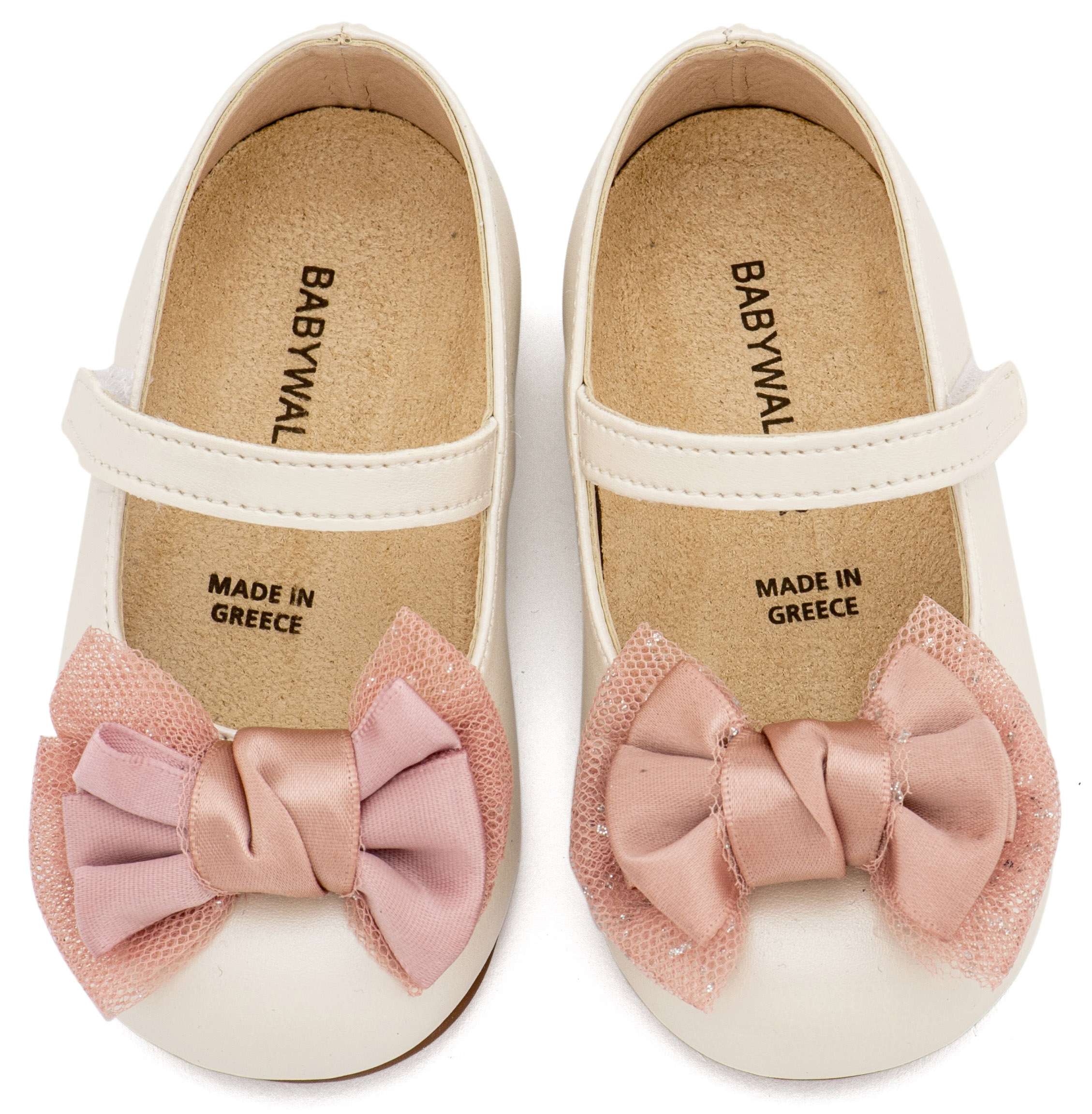 BABYWALKER - Γοβάκι Μονή Μπαρέτα Διακοσμημένη με Φιόγκο 