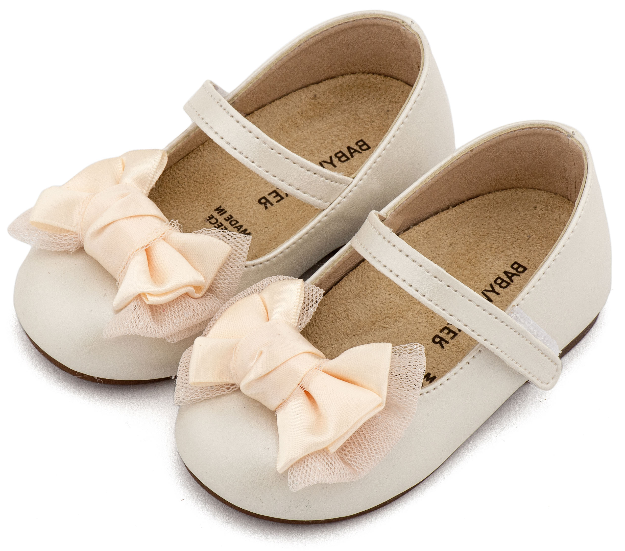 BABYWALKER - Γοβάκι Μονή Μπαρέτα Διακοσμημένη με Φιόγκο 