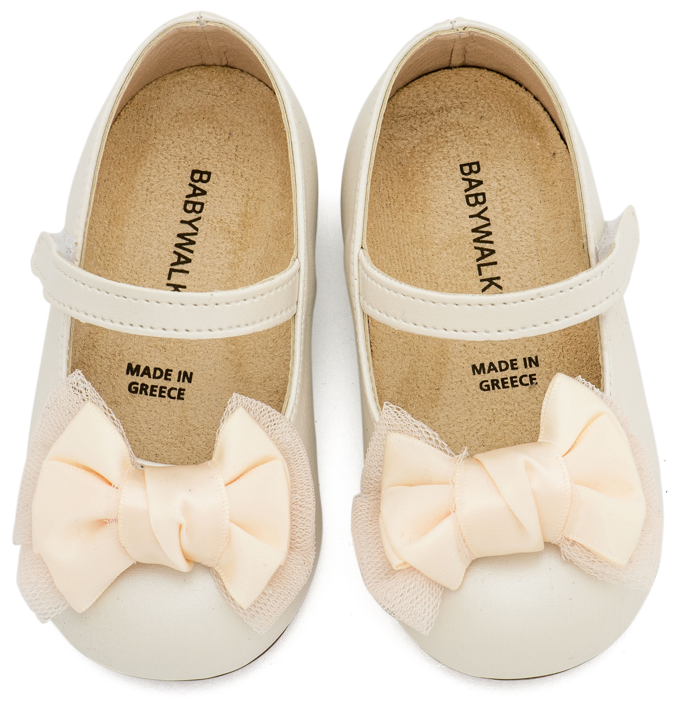 BABYWALKER - Γοβάκι Μονή Μπαρέτα Διακοσμημένη με Φιόγκο 