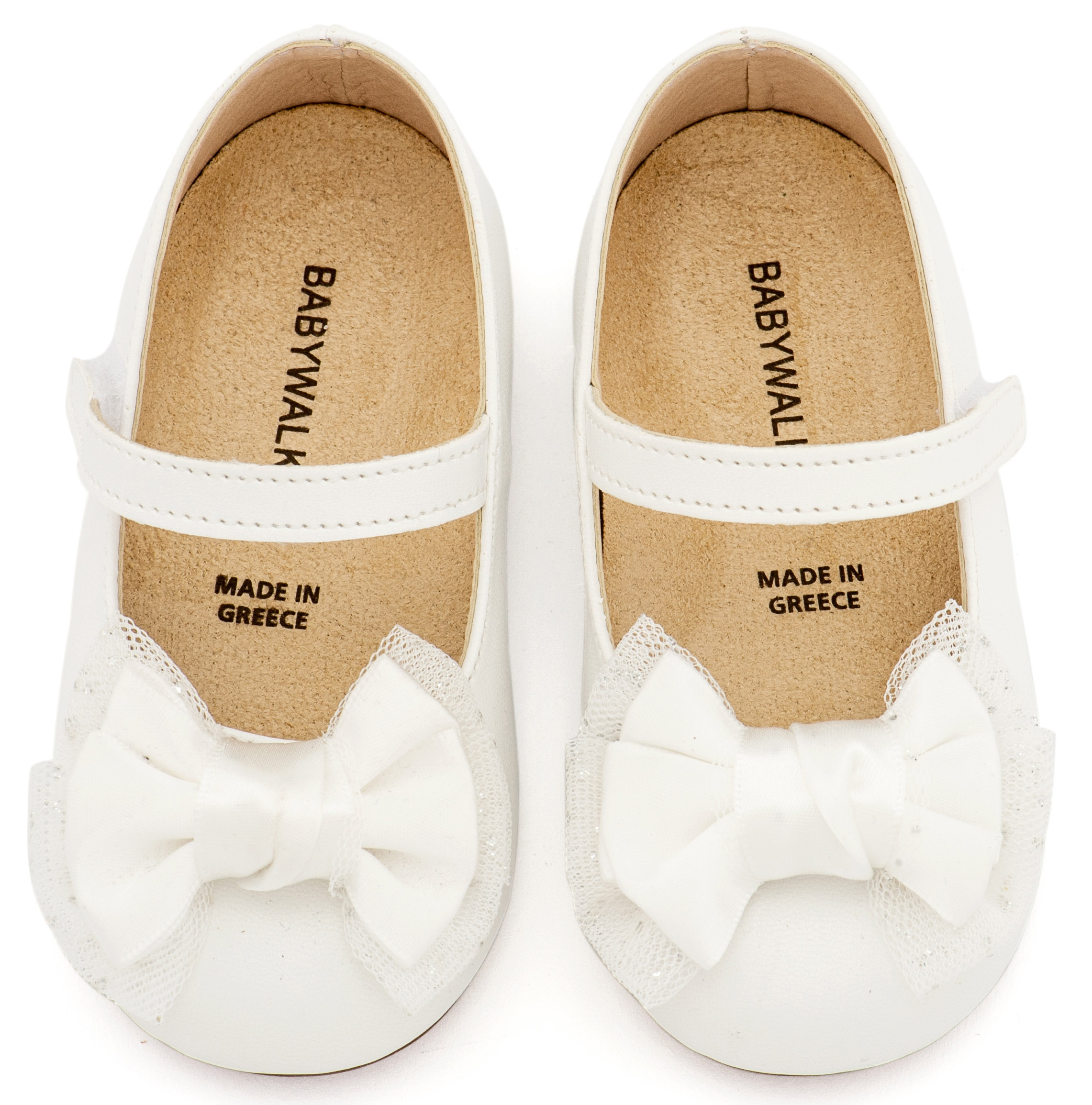 BABYWALKER - Γοβάκι Μονή Μπαρέτα Διακοσμημένη με Φιόγκο 