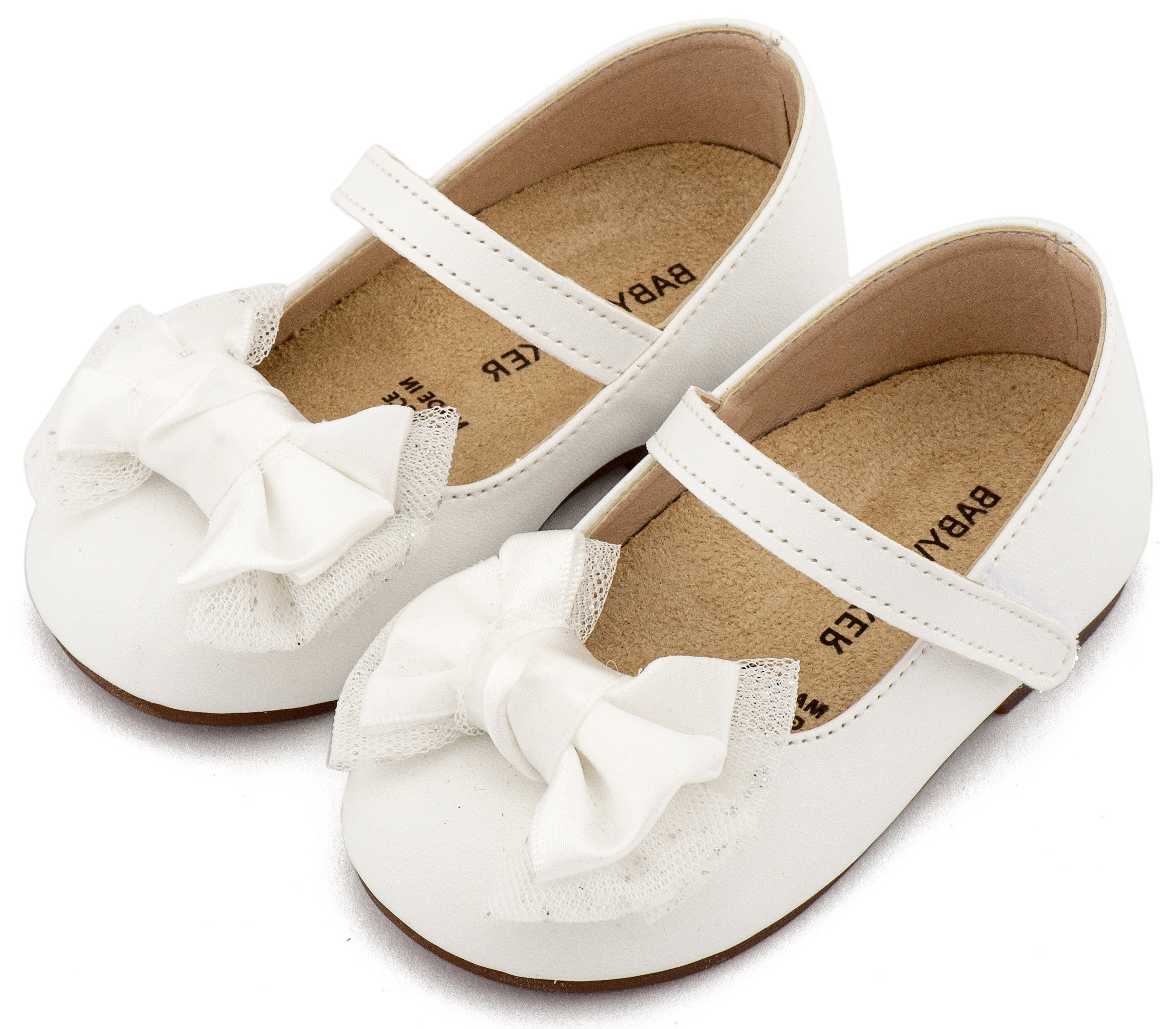 BABYWALKER - Γοβάκι Μονή Μπαρέτα Διακοσμημένη με Φιόγκο 