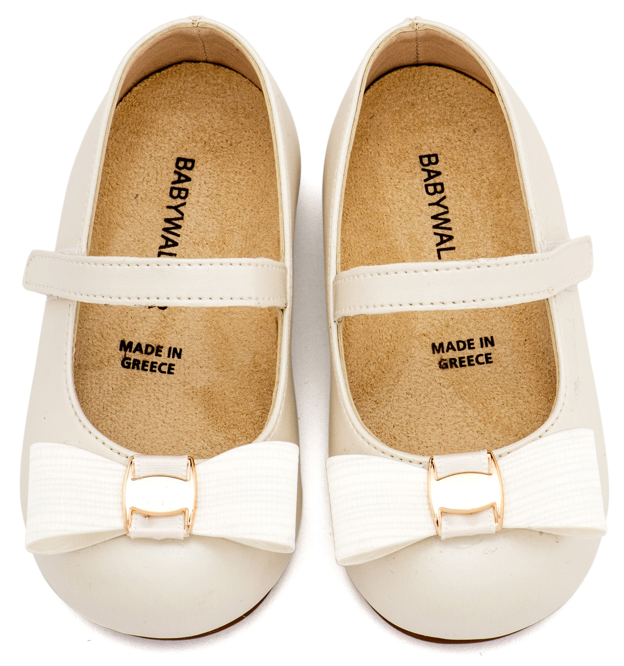 BABYWALKER - Γοβάκι Μονή Μπαρέτα με Φιόγκο και Αγκράφα