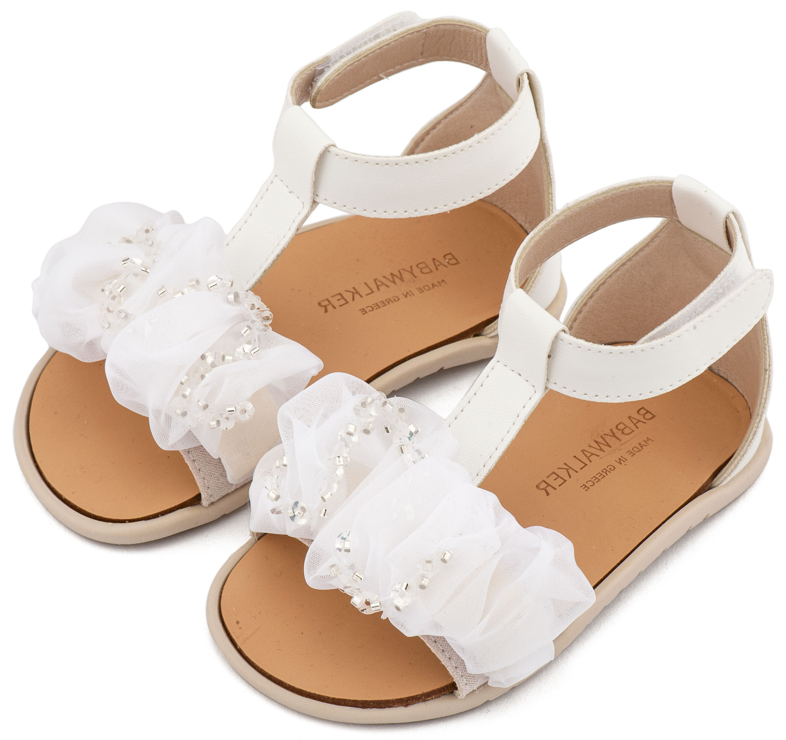 BABYWALKER - Πέδιλο με Διακοσμητικό Οργάντζας 