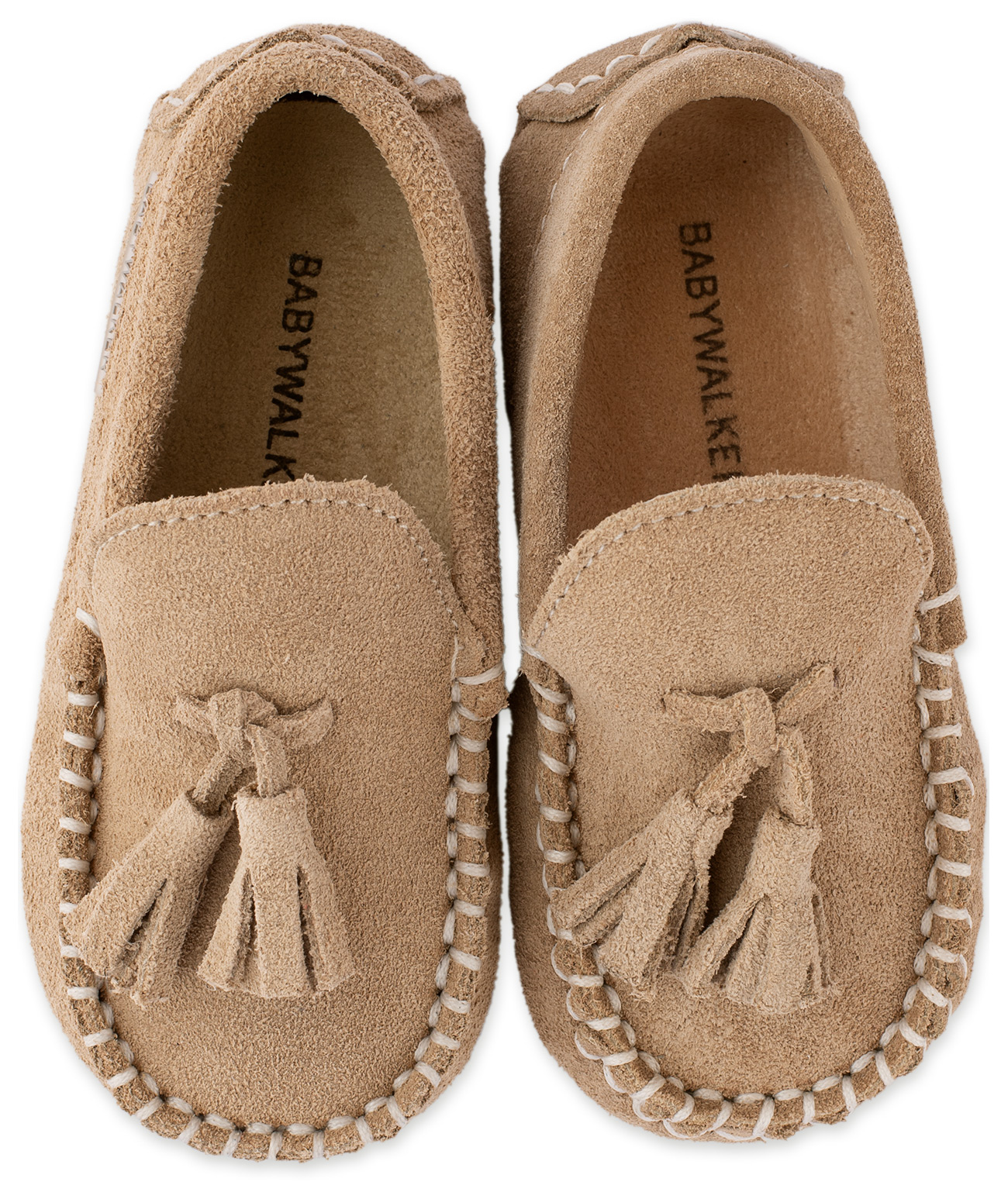 BABYWALKER - Καστόρινο Μοκασίνι με Φουντάκια