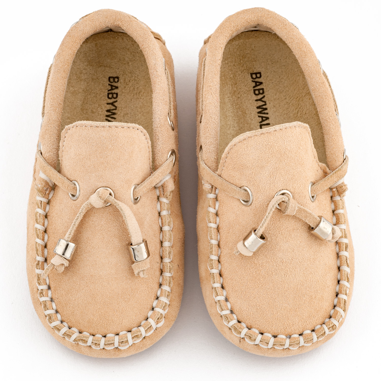 BABYWALKER - Καστόρινο Δετό Μοκασίνι 