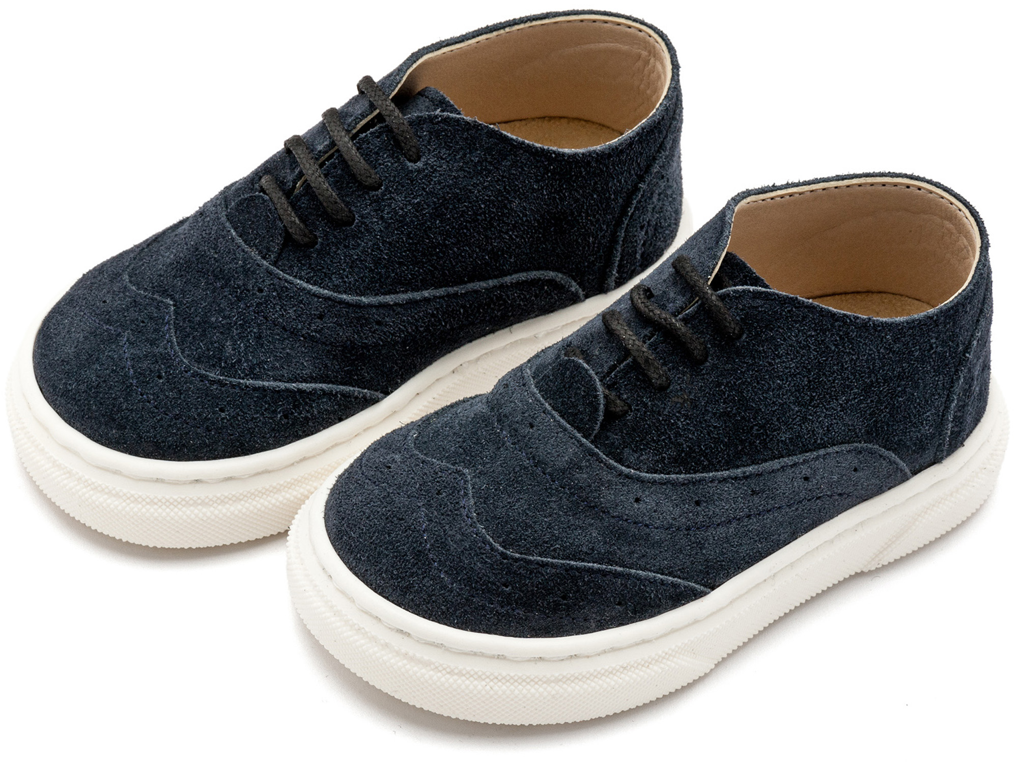 BABYWALKER - Δετά Καστόρινα Brogues 