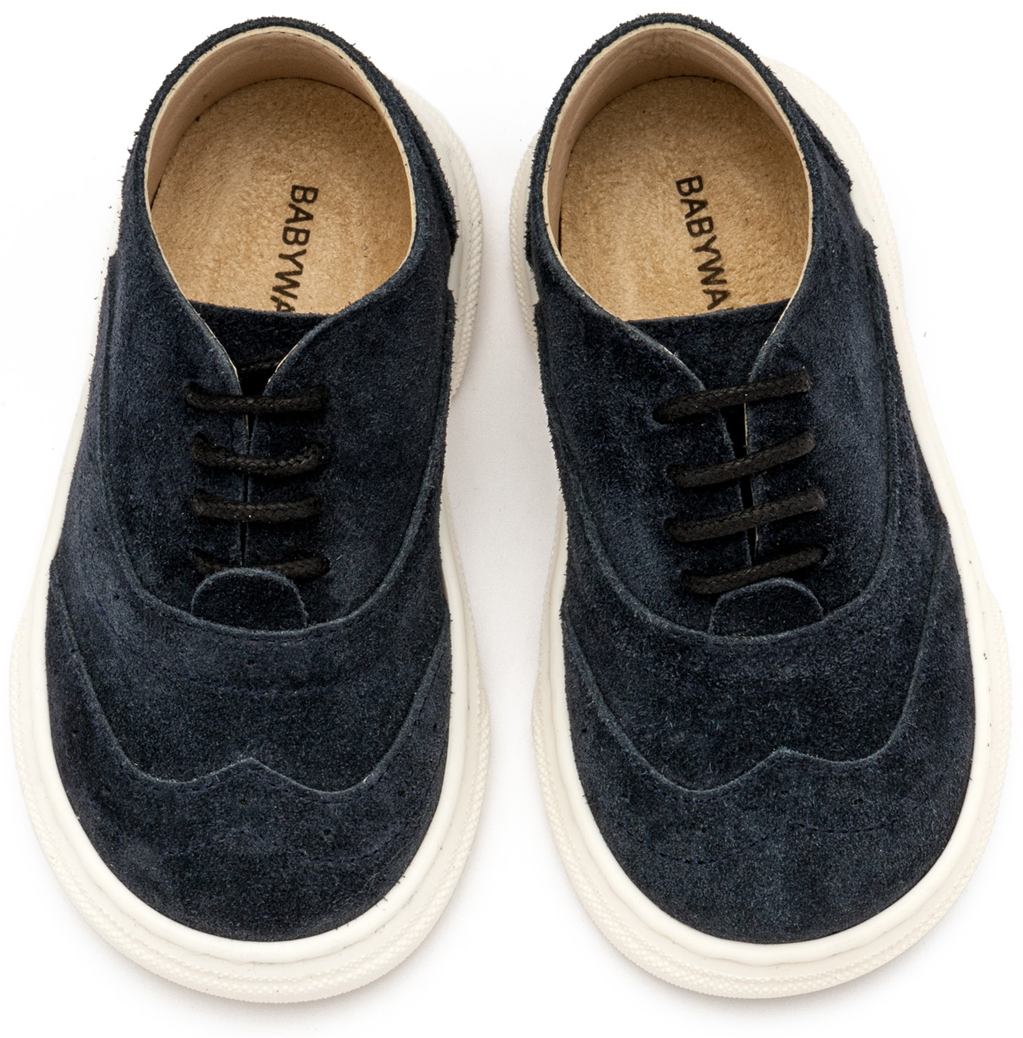 BABYWALKER - Δετά Καστόρινα Brogues 