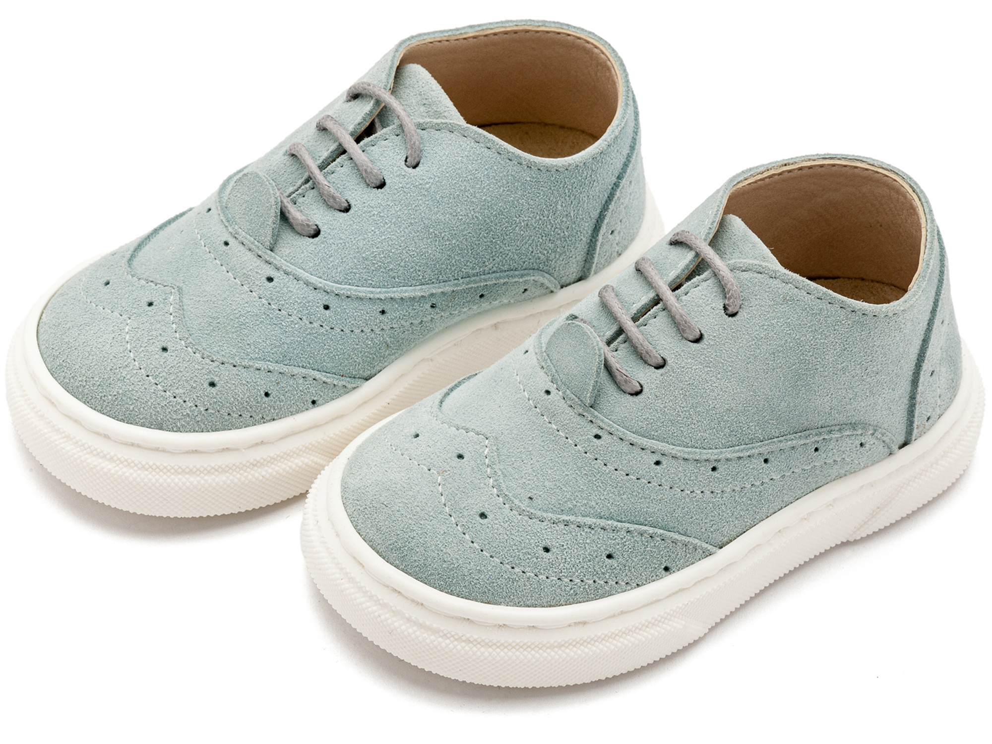 BABYWALKER - Δετά Καστόρινα Brogues 