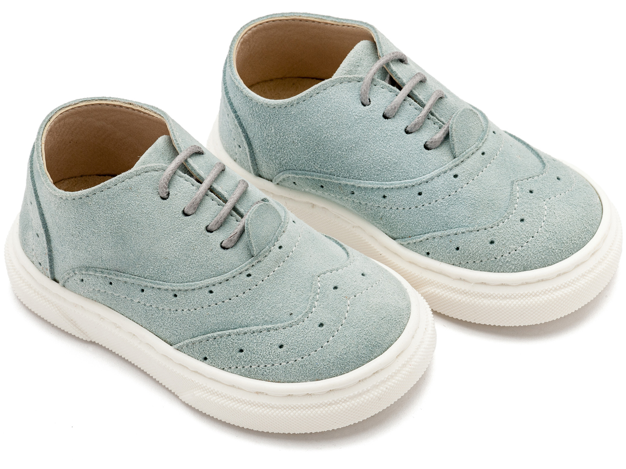 BABYWALKER - Δετά Καστόρινα Brogues 