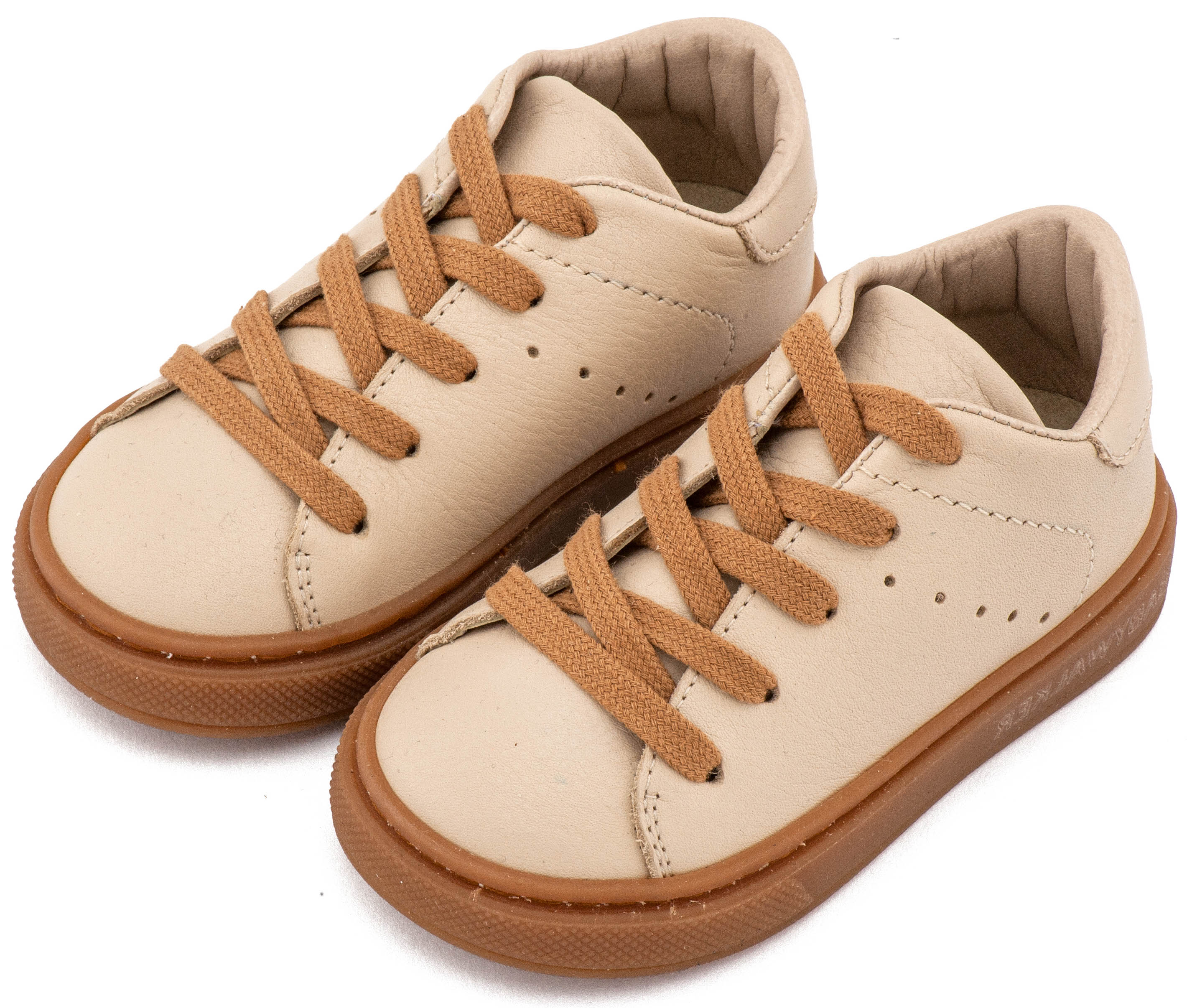 BABYWALKER - Δετό Δερμάτινο Sneaker 