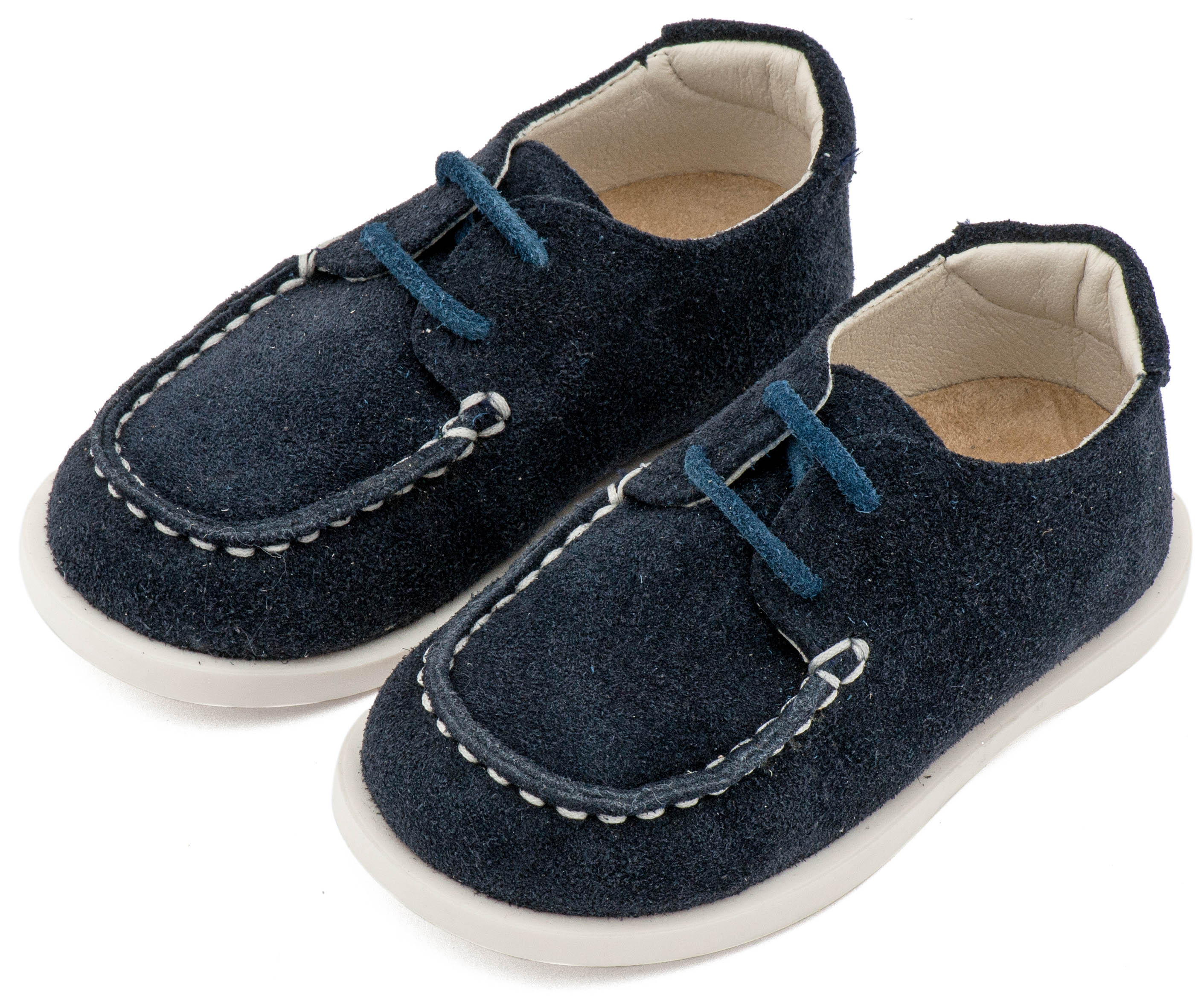 BABYWALKER - Καστόρινο Δετό Μοκασίνι 