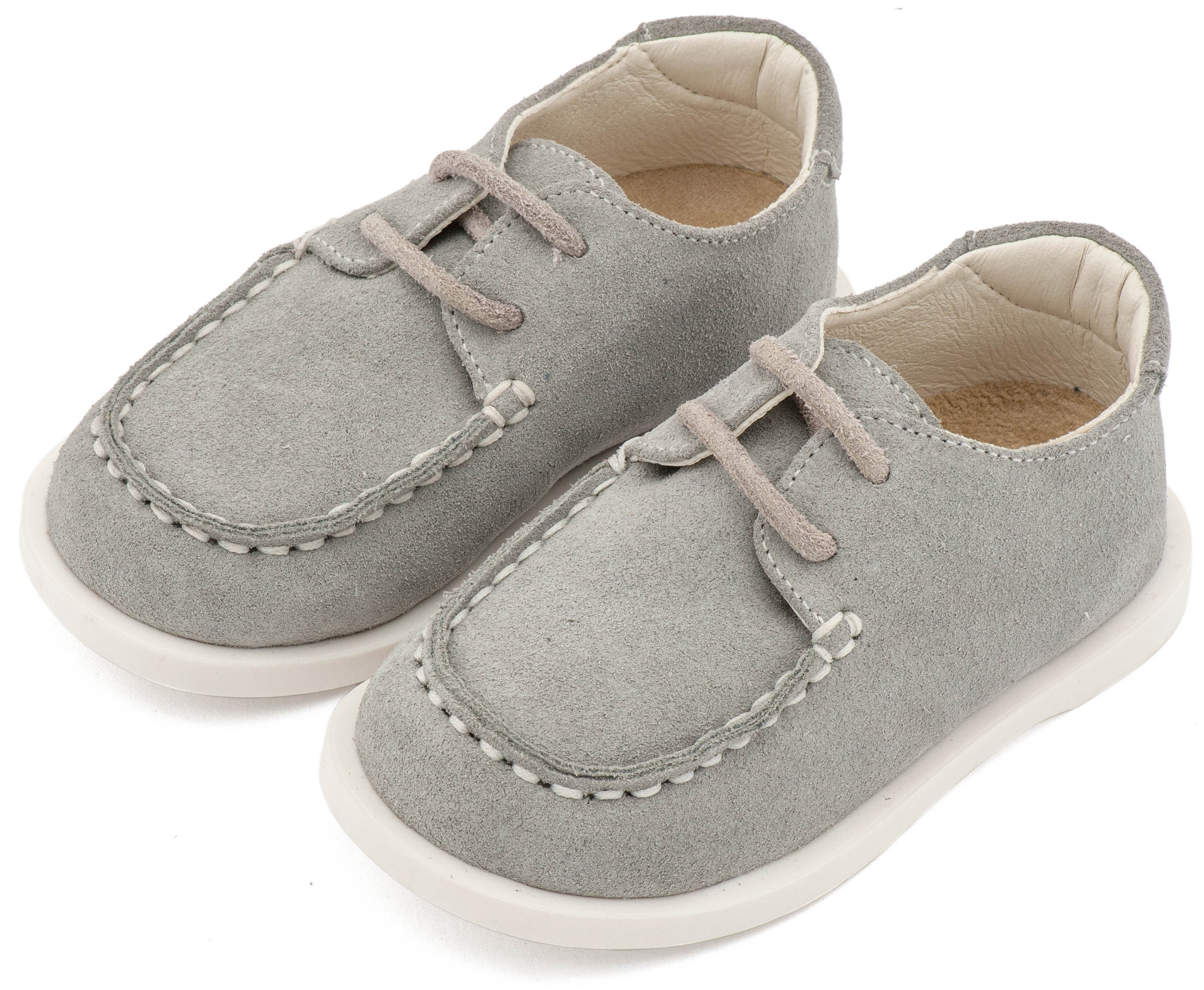 BABYWALKER - Καστόρινο Δετό Μοκασίνι 