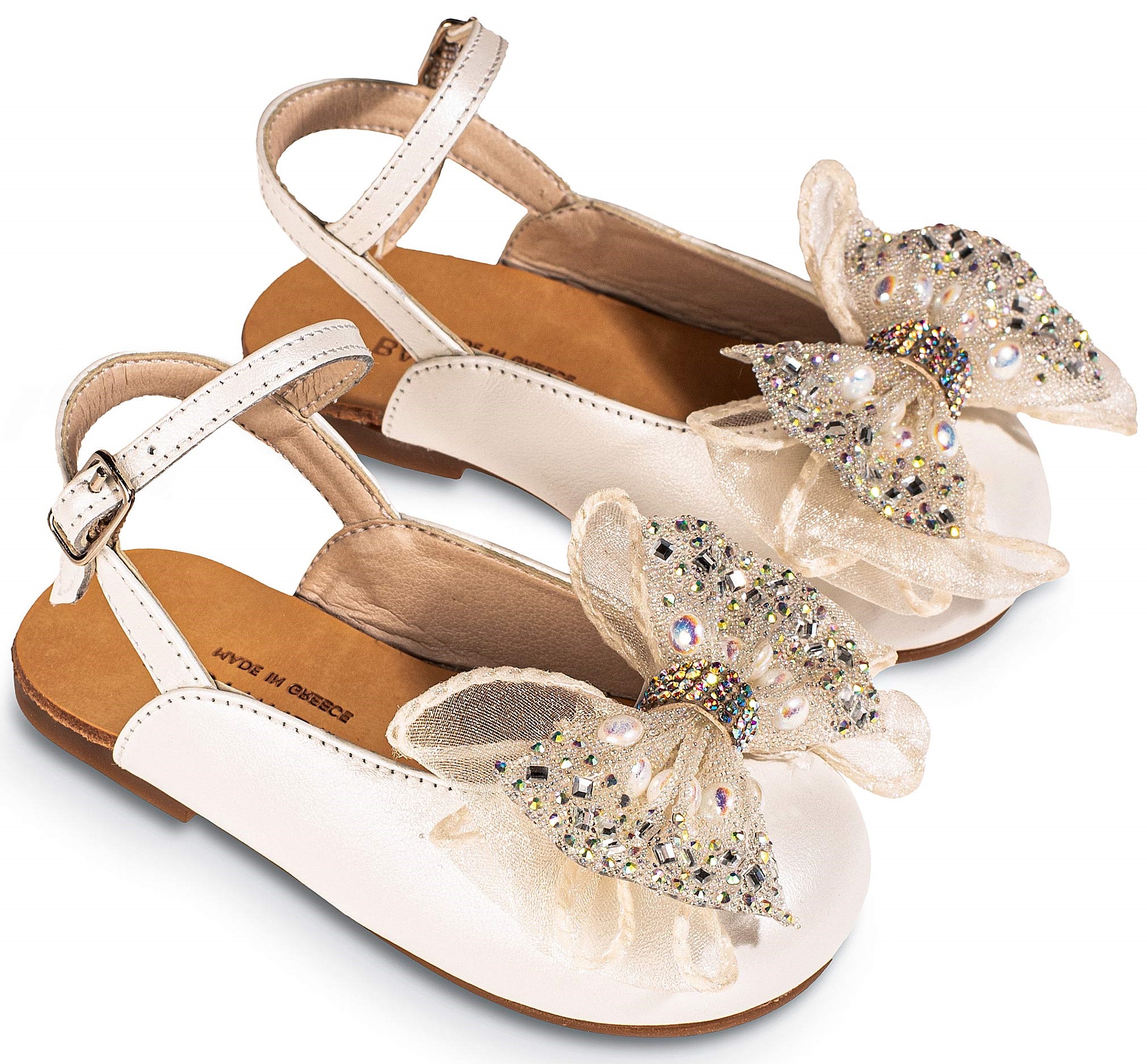 Γαλλικό Σαμπό με Φιόγκο Οργάντζας και Στρας