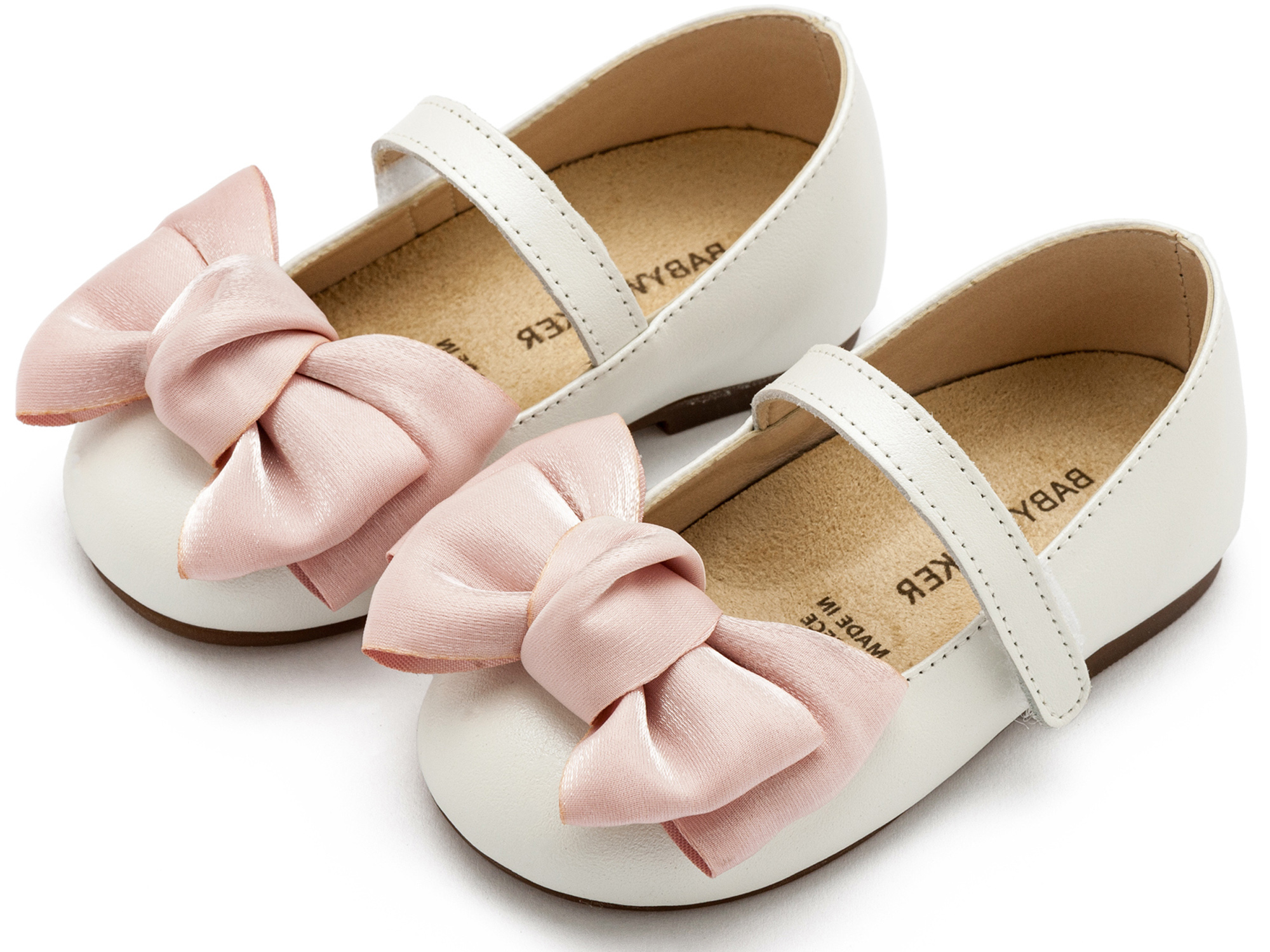 BABYWALKER - Γοβάκι Μονή Μπαρέτα Χρατς με Φιόγκο Οργάντζας