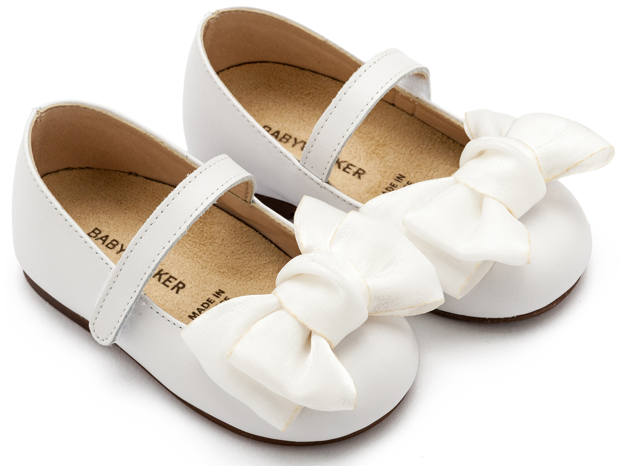 BABYWALKER - Γοβάκι Μονή Μπαρέτα Χρατς με Φιόγκο Οργάντζας