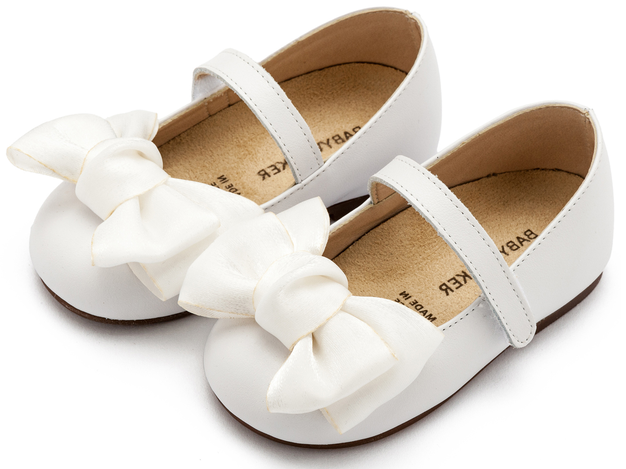 BABYWALKER - Γοβάκι Μονή Μπαρέτα Χρατς με Φιόγκο Οργάντζας