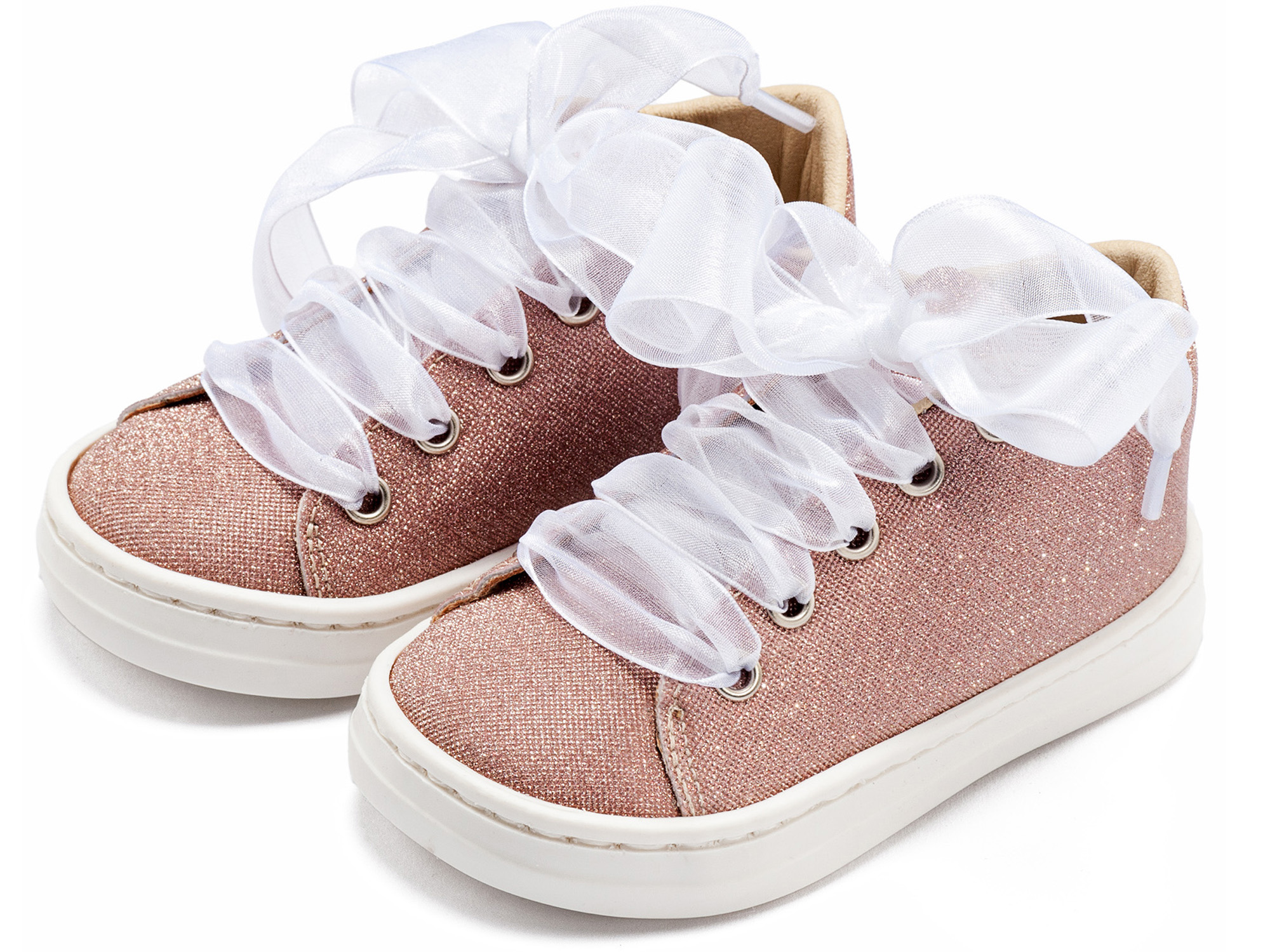 BABYWALKER - Sneaker από Ύφασμα και Δέσιμο Κορδέλα 