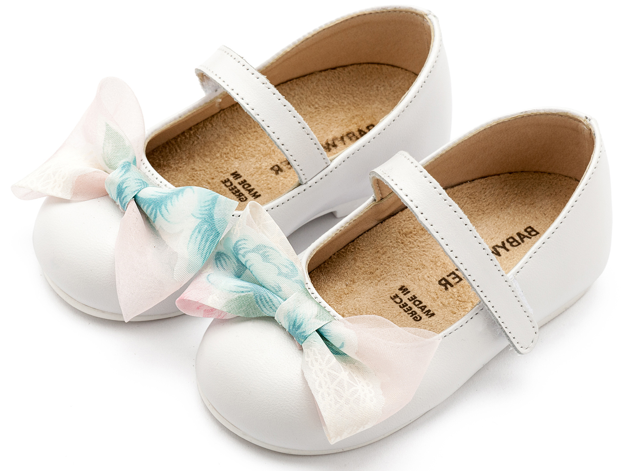 BABYWALKER - Γοβάκι Μονή Μπαρέτα Χρατς με Φιογκάκι 