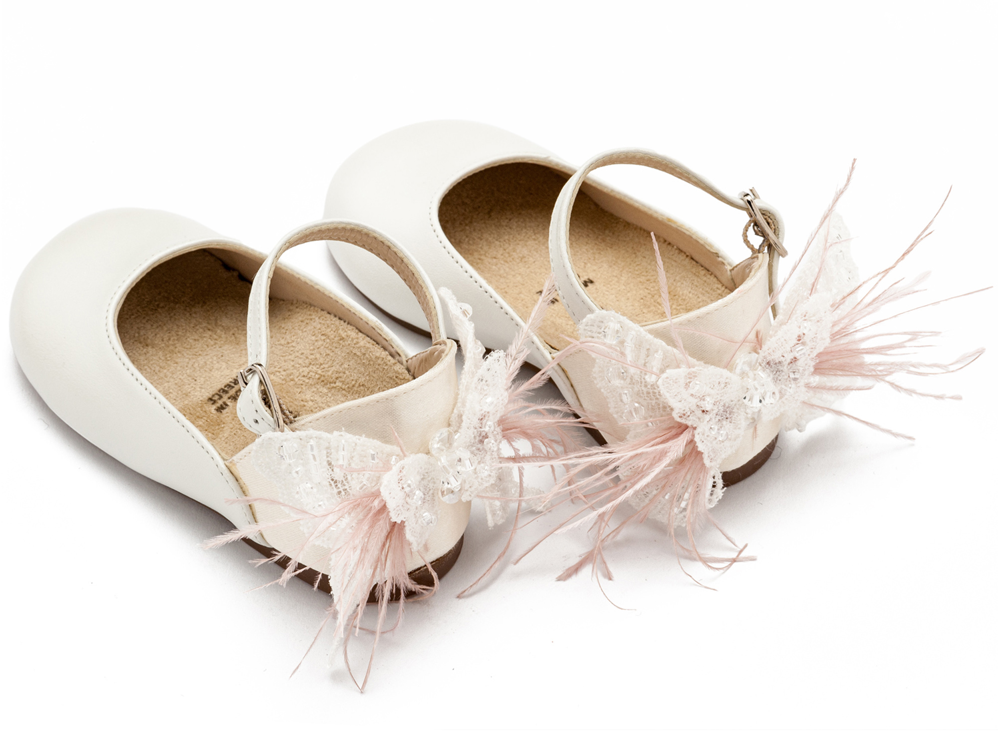 BABYWALKER - Γαλλικό Γοβάκι με Διακοσμημένη Φτέρνα Πεταλούδα 