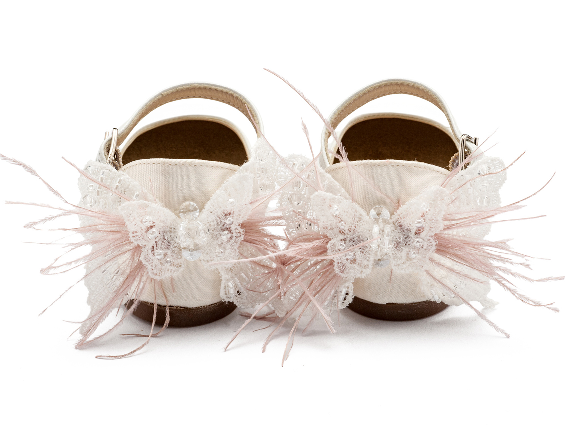 BABYWALKER - Γαλλικό Γοβάκι με Διακοσμημένη Φτέρνα Πεταλούδα 