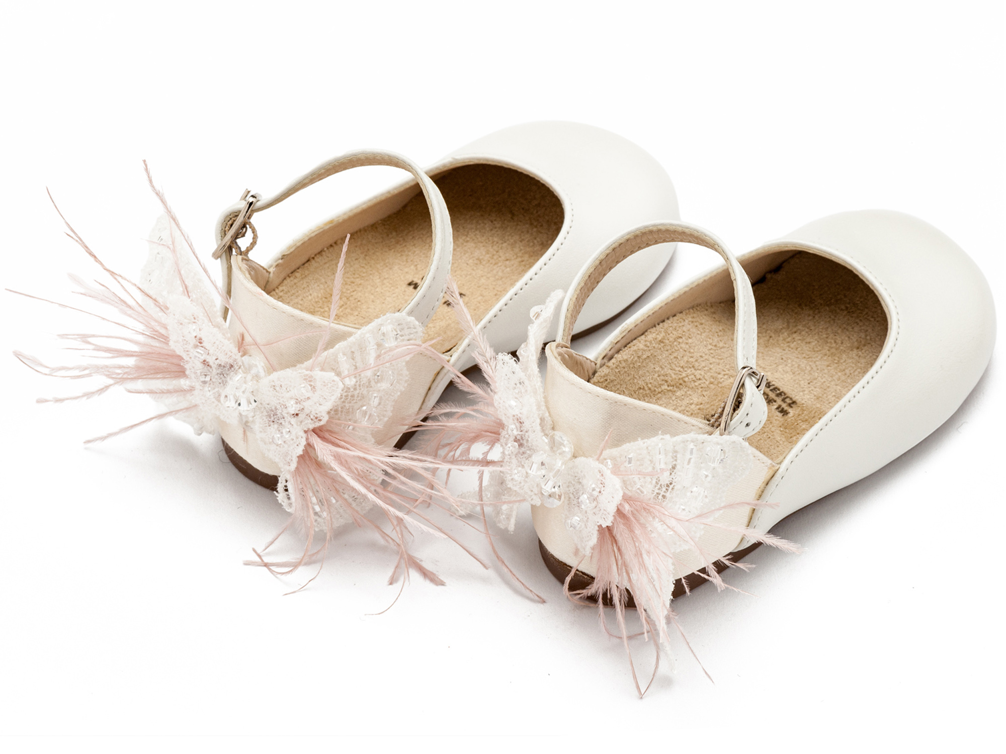 BABYWALKER - Γαλλικό Γοβάκι με Διακοσμημένη Φτέρνα Πεταλούδα 