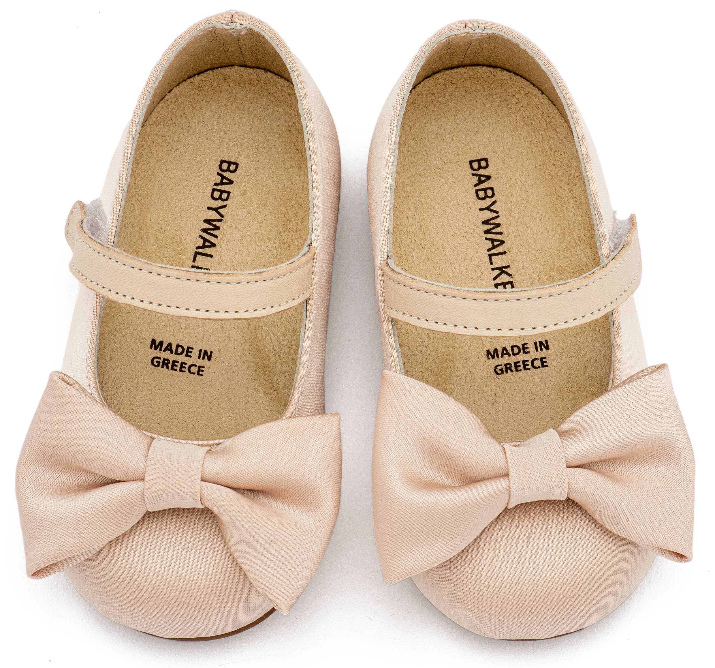 BABYWALKER - Γοβάκι Μονή Μπαρέτα με Σατέν Φιόγκο