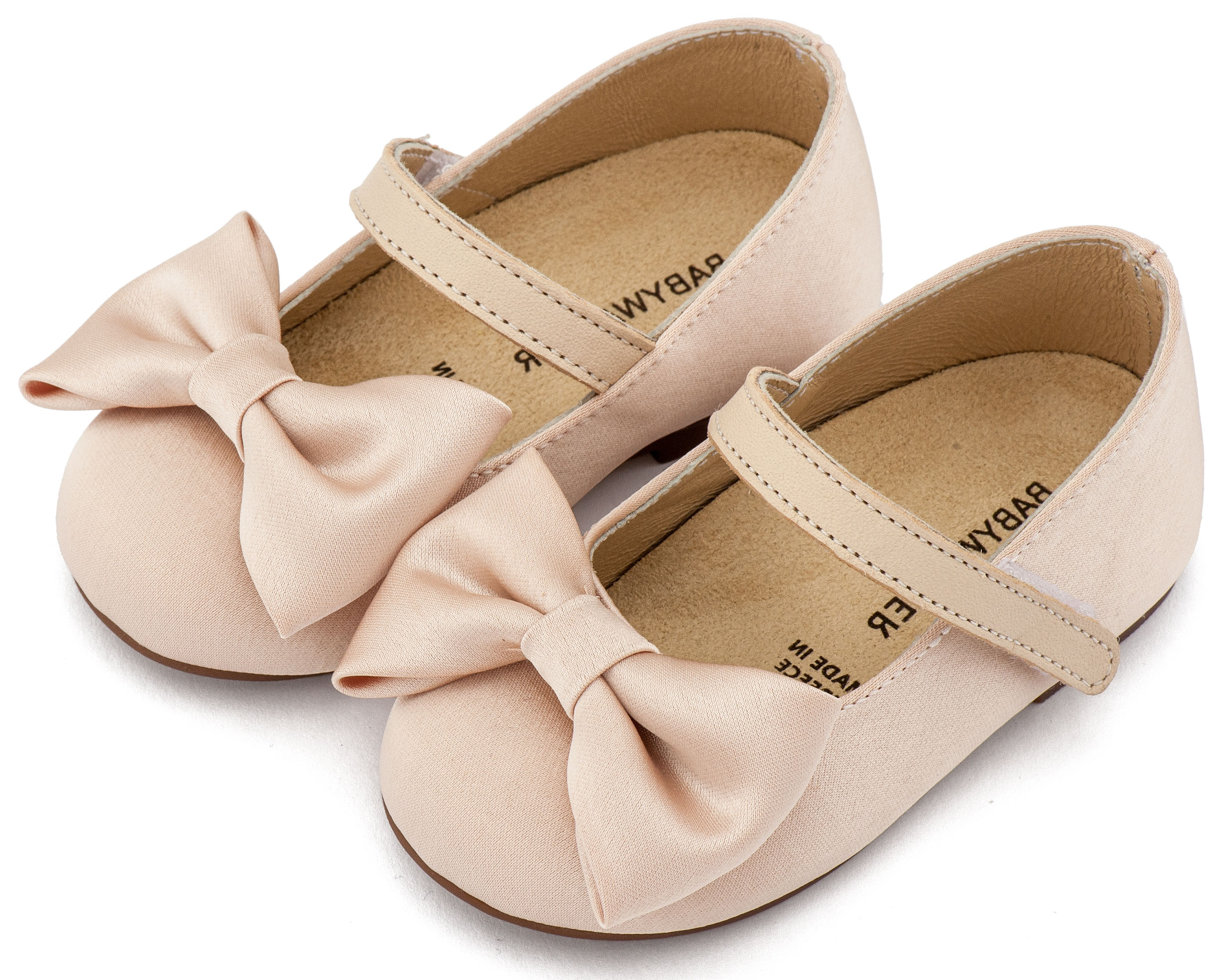 BABYWALKER - Γοβάκι Μονή Μπαρέτα με Σατέν Φιόγκο