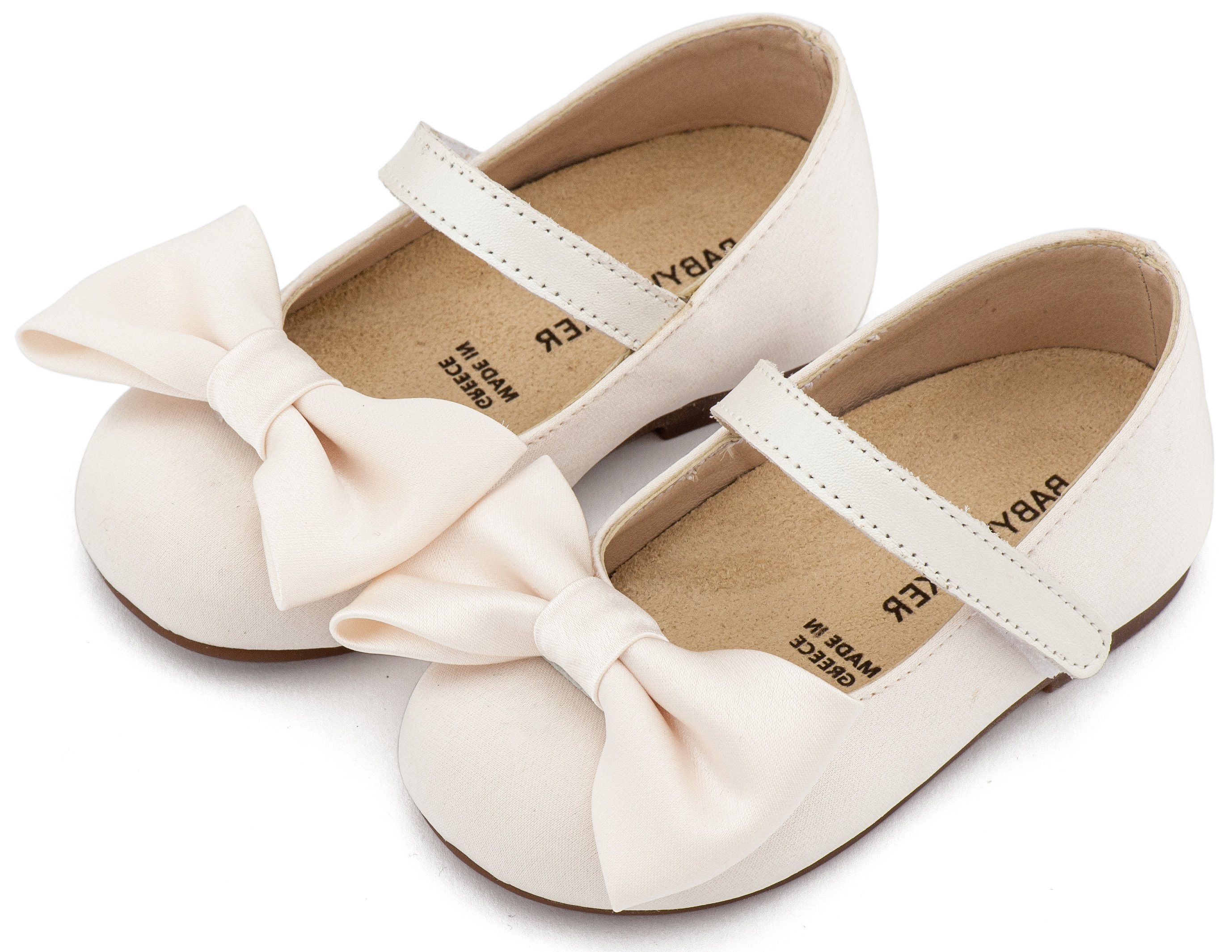 BABYWALKER - Γοβάκι Μονή Μπαρέτα με Σατέν Φιόγκο