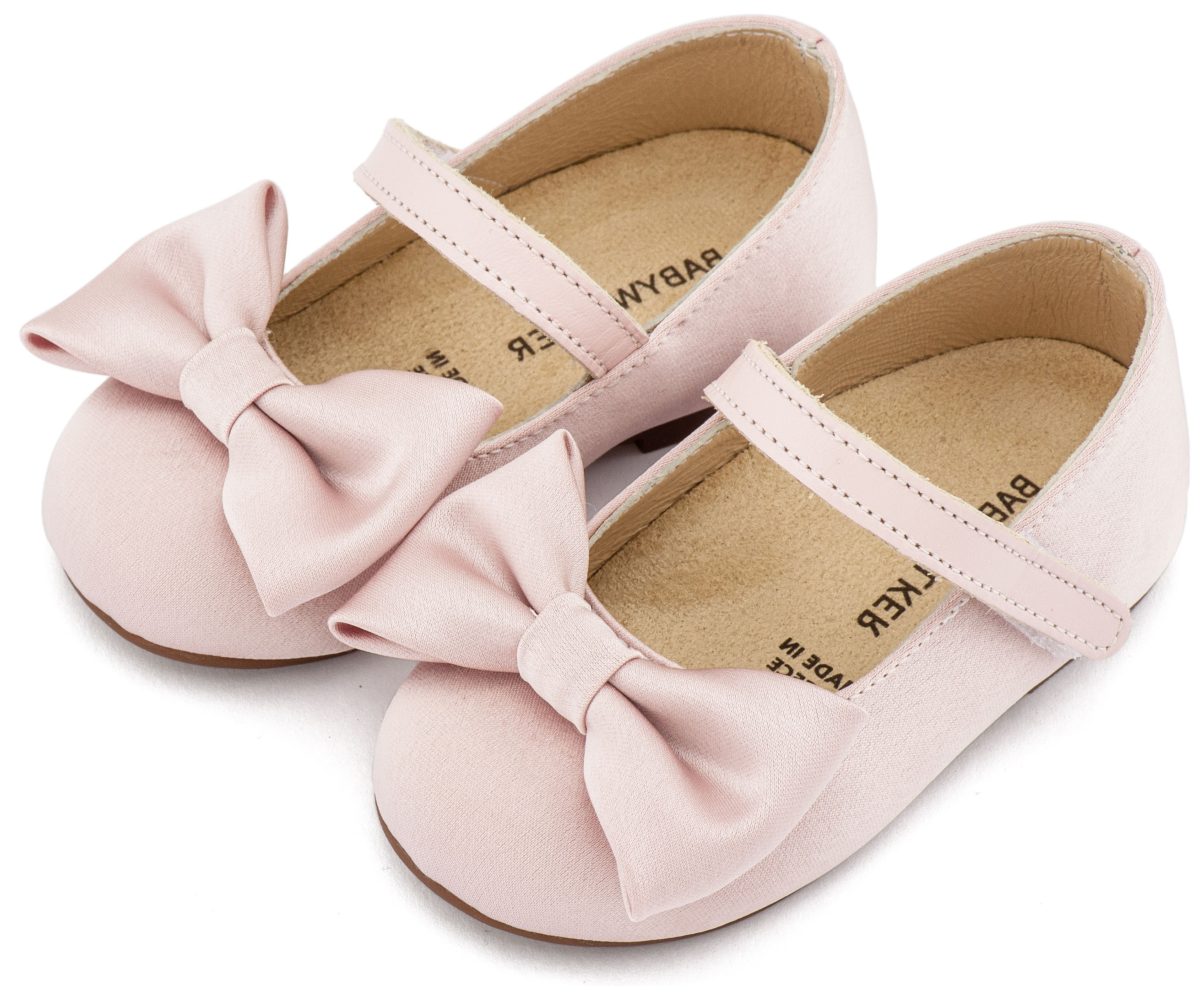 BABYWALKER - Γοβάκι Μονή Μπαρέτα με Σατέν Φιόγκο