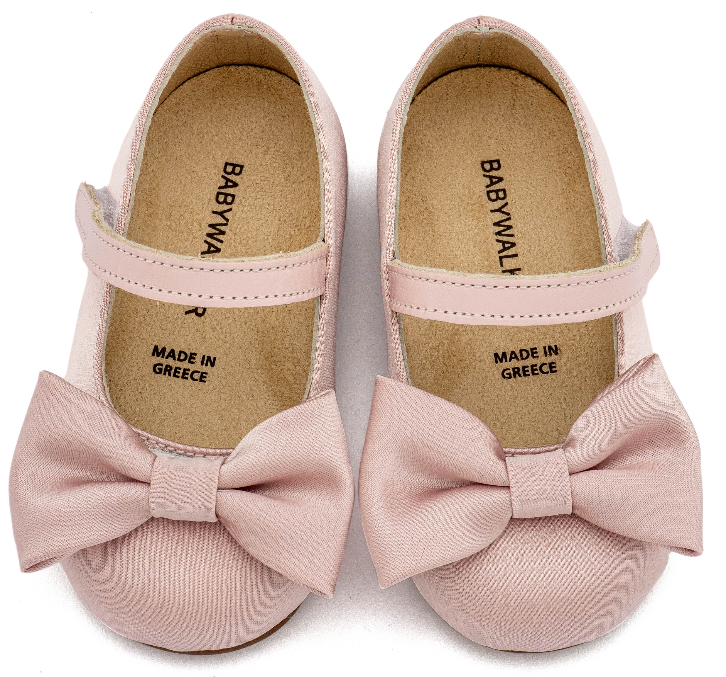 BABYWALKER - Γοβάκι Μονή Μπαρέτα με Σατέν Φιόγκο